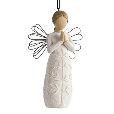 Imagen de Willow Tree Figura para Colgar de ángel orando, Enesco
