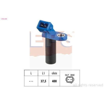 Imagen de EPS 1.953.304 Sensor de Cigueñal Made in Italy OE Equivalent FORD: FIESTA 5, Focus 2, MONDEO 4 Stufenheck, VOLVO: V50, S40 II, C30