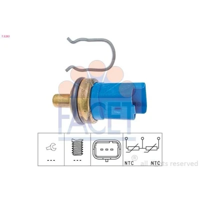 Imagen de FACET 7.3293 Sensor, temperatura del refrigerante Made in Italy OE Equivalent PEUGEOT: Partner I Combispace, 206 Hatchback