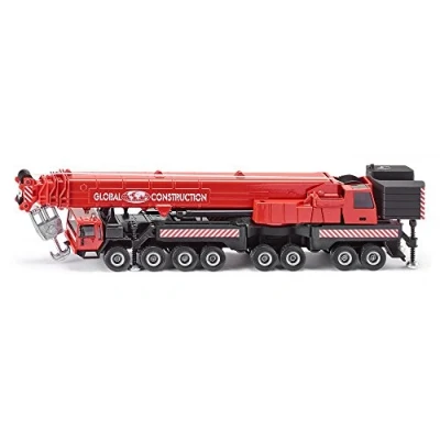 Imagen de siku 4311 grúa Mega Lifter, Brazo de extensible, Cabrestante, 1:55, Metal/Plástico, Rojo