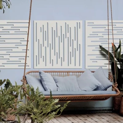 Imagen de PANEL DECORATIVO NAUTIC 1X1 M BLANCO NORTENE