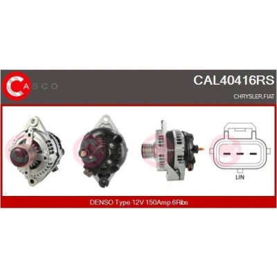 Imagen de CASCO CAL30124AS Alternador 12V 65A FIAT: Punto I Hatchback, Brava BRAVO 1, LANCIA: Y