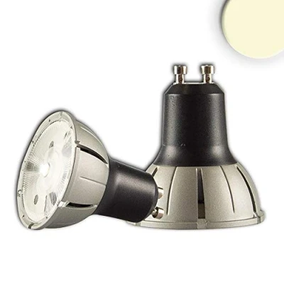 Imagen de Foco LED COB GU10, 8 W, 10, 2700 K, CRI&gt;95, intensidad regulable.
