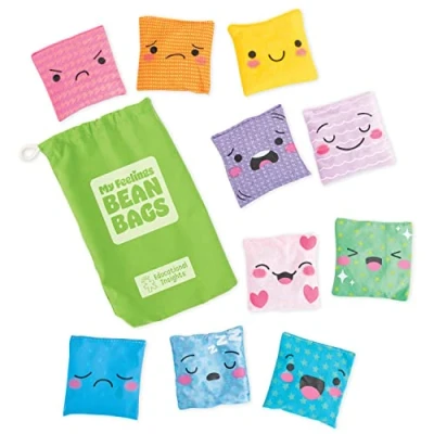 Imagen de Learning Resources Saquitos, Ayuda a los niños comprender Sus emociones y Expresar Sentimientos Mientras juegan, 3+ años, Multicolor, Medium (EI 3043)