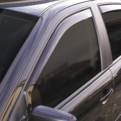 Imagen de ClimAir CLS0033766D deflector de aire Cavidad ventana, delante negro VOLKSWAGEN: Golf 7 Variant