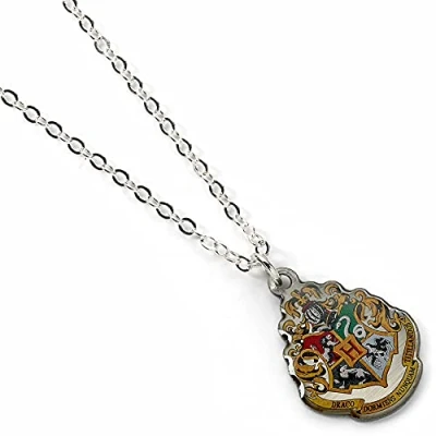 Imagen de Harry Potter Colgante y collar chapado en plata Hogwarts