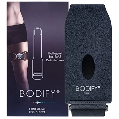 Imagen de Bodify® Correa de sujeción para entrenamiento brazos y piernas EMS fijación adicional las almohadillas gel El original (sin entrenador pierna)