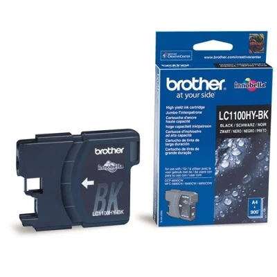 Imagen de Cartucho De Tinta Negro Brother Lc 1100hybk