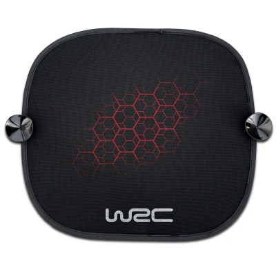 Imagen de WRC 007424 Parasoles para ventanillas de coche transparente/negro 1