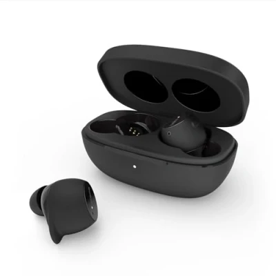 Imagen de Belkin auriculares True Wireless SoundForm Immerse, Hybrid ANC, carga inalámbrica, IPX5 de resistencia al sudor y el agua, funciones red Buscar Apple Enviar un Ping a mis Auriculares, negros