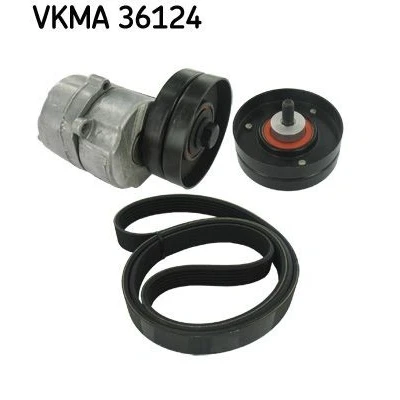 Imagen de SKF VKMA 36124 Juego de correas trapeciales poli V VOLVO: S40 I