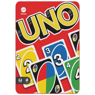Imagen de Mattel Games Juego de Cartas UNO, Coleccionable, Mesa en Lata para niños +7 años (Mattel HGB63),