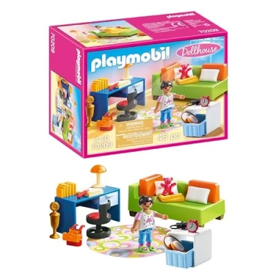 Imagen de PLAYMOBIL Dollhouse 70209 Habitación Adolescente, A Partir de 4 Años