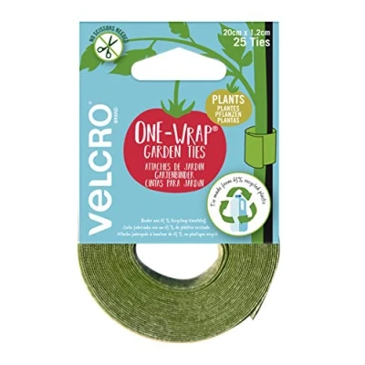 Imagen de VELCRO VEL 30664 WEU Giro de la Planta jardín, Verde, 20cm x 1.2cm
