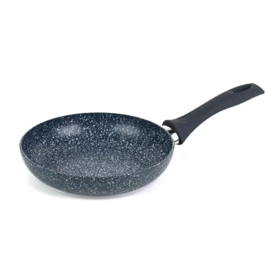 Imagen de Russell Hobbs RH00840EU Sartén para freír antiadherente de la colección Nightfall Stone, 20 cm, aluminio prensado, apto placas inducción, con mango baquelita, mármol azul