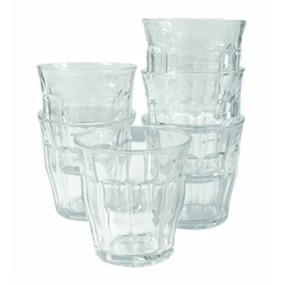 Imagen de Duralex Picardie juego de vasos cristal muy resistente, 310 ml, 6, altura 94 mm