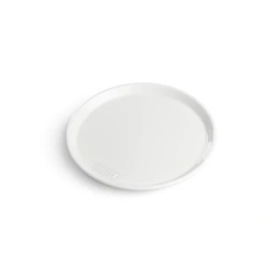 Imagen de Weber Plato de postre porcelana, Ø 20 cm, juego 2, porcelana extremadamente resistente, perfecto para uso en exteriores, fondo extra reforzado, apto lavavajillas Blanco (17881)