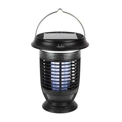 Imagen de Jata MELI0420 Lámpara Antimosquitos Electrico, Uso Interior y Exterior, Área de acción 40 m², Elimina por Descarga, Resistente al Agua, Carga USB, Silencioso, Bajo Consumo