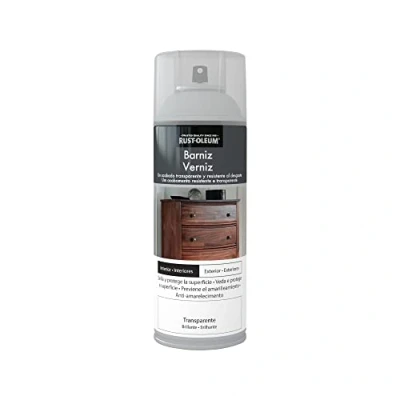 Imagen de Rust Oleum Barniz en spray Brillante Transparente 400 ml