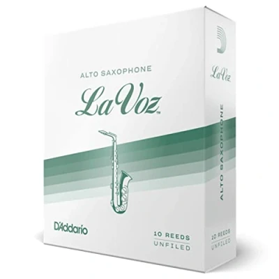 Imagen de Rico La Voz Medium Strength Reeds for Alto Sax (Pack of 10)