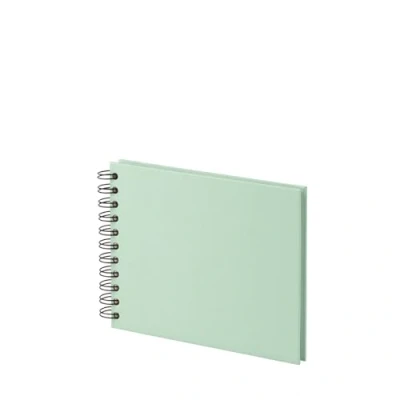 Imagen de Rössler Papier 1329452651 S.O.H.O. Álbum Wire O 195 x 145 mm, 40 páginas en blanco roto, Mint, 1 unidad