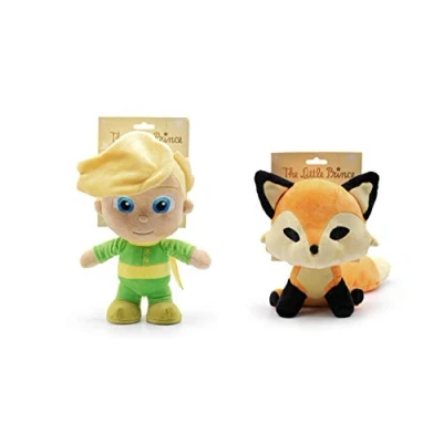 Imagen de Le Petit Prince El Principito Peluche Personajes de la película 24 Centímetros y Zorro 20 Calidad Super Soft (Pack Zorro)