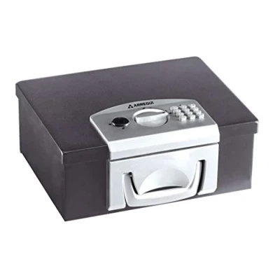 Imagen de Arregui Bric C9547 caja de Caudales Maletín Transportable con Apertura Electrónica, fuerte maletín, 13 x 32,5 25,5 cm, negra