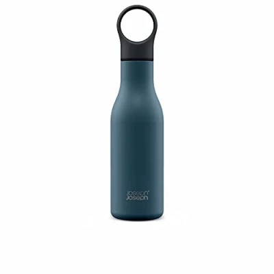 Imagen de Joseph Loop Botella de Agua Acero Inoxidable con Aislamiento al Vacío, Ideal para Trabajo, Gimnasio y Viajes, 500 ml, Azul