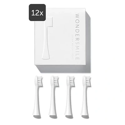 Imagen de Wondersmile Cepillo de dientes sónico (suave, todo blanco, 12 unidades)