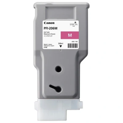 Imagen de iPF6400S Canon PFI 206M cartucho de tinta magenta XL (original)