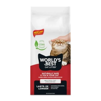 Imagen de Mundial de Mejor Cat camada 391035 Múltiples Gato apelmazarlas fórmula Basura, 28 Pound