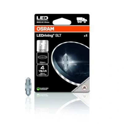 Imagen de OSRAM LEDriving SLT C5W 6430, ≜ C5W, 24 V, lámpara de señalización para camiones, todoterreno, no ECE, 1