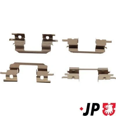 Imagen de JP GROUP 4664001110 Kit de accesorios, pastillas frenos SUBARU: Impreza II Berlina, I Familiar