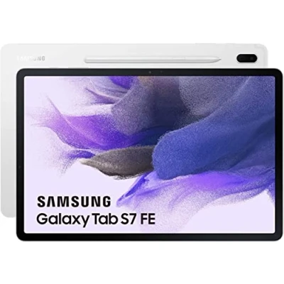 Imagen de SAMSUNG Galaxy Tab S7 FE Tablet de 12.4&quot; (WiFi, RAM 4GB, Almacenamiento 64GB, Android) Color Plata [Versión española]