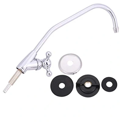 Imagen de Filtro de agua potable 1/4 &#039;&#039; aleación zinc grifo la cocina cromo ósmosis inversa