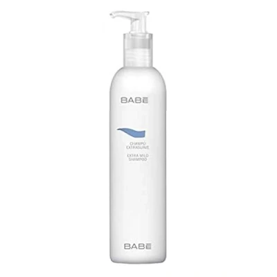 Imagen de LABORATORIOS BABÉ Champú Extrasuave 500 ml Hidratante para Cuero Cabelludo Sensible Uso Diario Hombre y Mujer Con Extracto de Miel PantenolCuidado Capilar Calmante Suavizante