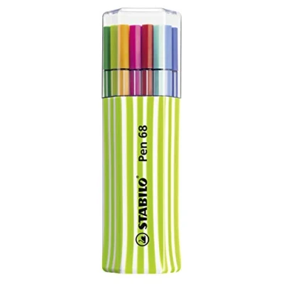 Imagen de Stabilo Pen 68 6815 01 2 5 rotuladores, 15 él pack único, verde