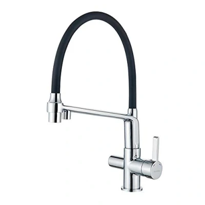 Imagen de GRIFEMA G4010 2 Dover Grifo de cocina osmosis, pulverizador doble función, 3 en 1 para purificador filtro agua y fregadero cocina, Cromo [Exclusivo Amazon]