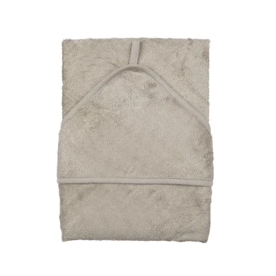 Imagen de Capa / Toalla de Baño Grande Feather Grey Personalizado