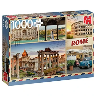 Imagen de Jumbo Spiele Puzzle GRÃœSSE AUS ROM Does Not Apply Disney Accesorios, Multicolor, One Size (18862)