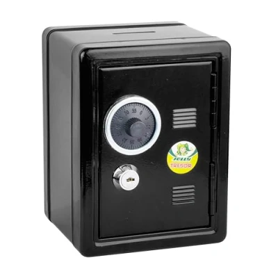 Imagen de Jolly 9920 0005 Hucha, diseño caja fuerte en negro