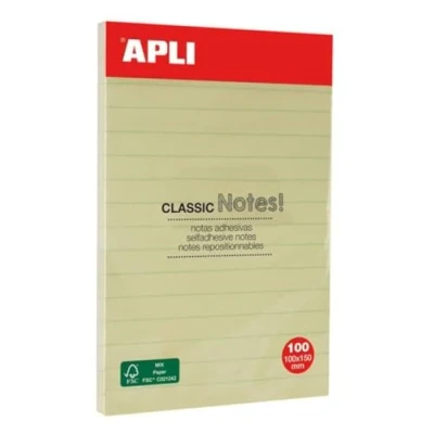 Imagen de APLI 13370 Notes Color Ama Linea, 150 x 100