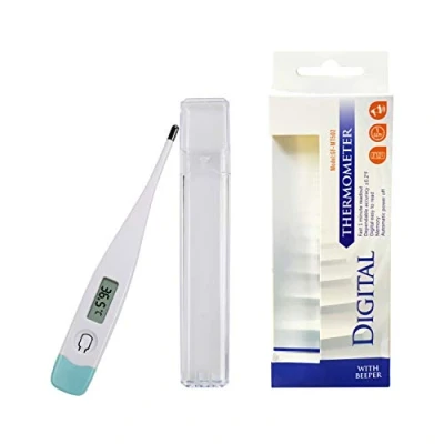 Imagen de Daffodil HPC350M Termómetro Digital Corporal Médico para Fiebre Preciso Pantalla LCD Lectura Rápida Electrónico Doméstico Medición Axilar Oral Rectal Sin Mercurio