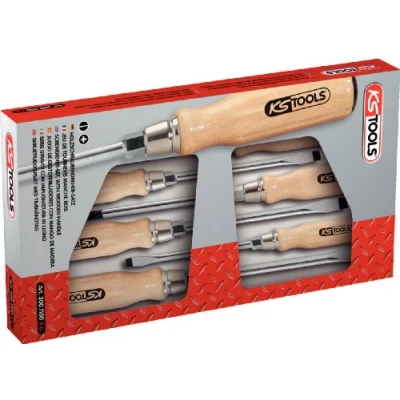 Imagen de KS TOOLS 300.1100 Kit de atornilladores Visor (cartón)