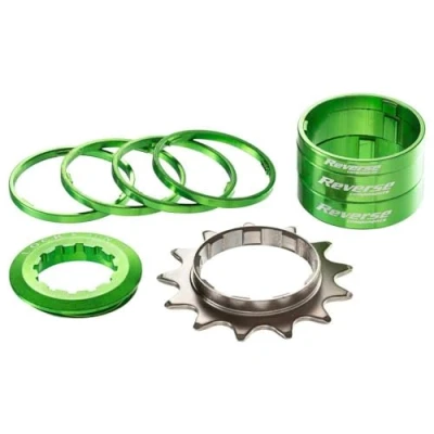 Imagen de Reverse Single Speed Kit de herramientas para monomarcha (13 dientes), color verde