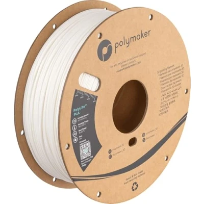 Imagen de Polymaker PolyLite PLA Blanco 1.75mm 1kg