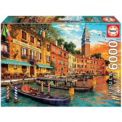 Imagen de Educa Puesta de Sol en San Marcos, Puzzle 6.000 Piezas, Medidas: 156 x 107 cm, Incluye Servicio Pieza perdida hasta agotar existencias, A Partir 14 años (19286)