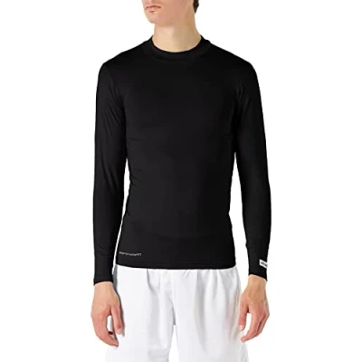 Imagen de Uhlsport Distinction Colors Baselayer Camiseta de Manga Larga, HombreNegro, 2XL