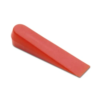 Imagen de Rubi Cuñas de Alicatado Niveladoras para Azulejos 7.5 mm 250 unidades Material sin Imperfecciones ni Rebabas Color Rojo