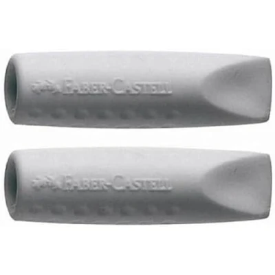 Imagen de Faber Castell 187000 p5 Tapa de lápiz y borrador 2 en 1 (pack 5 unidades)